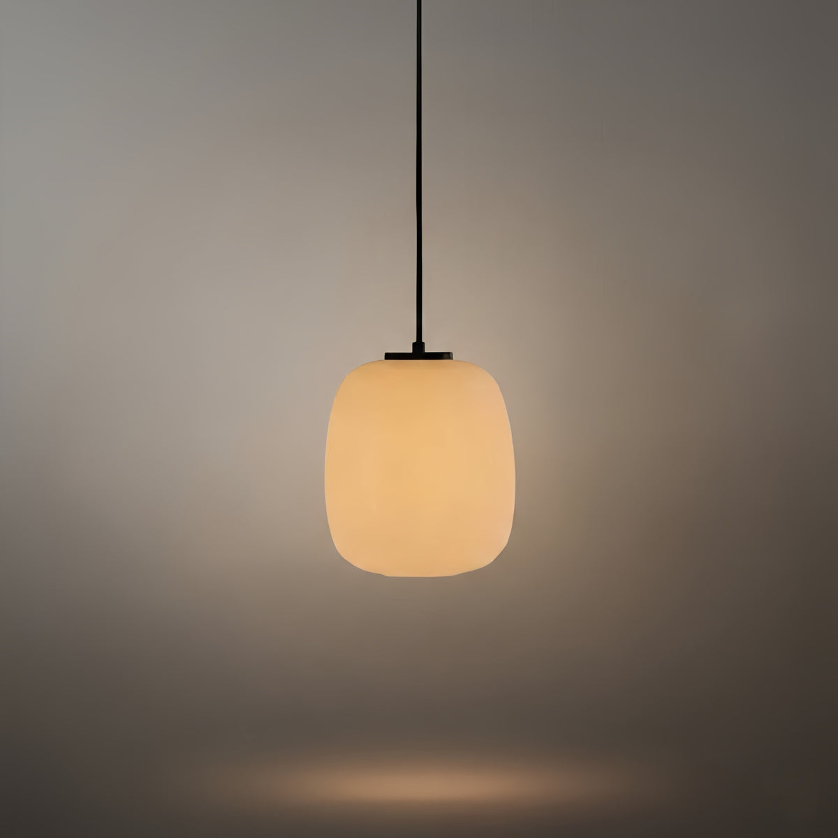 Pendant Light Metal/Acrylic Lantern Design