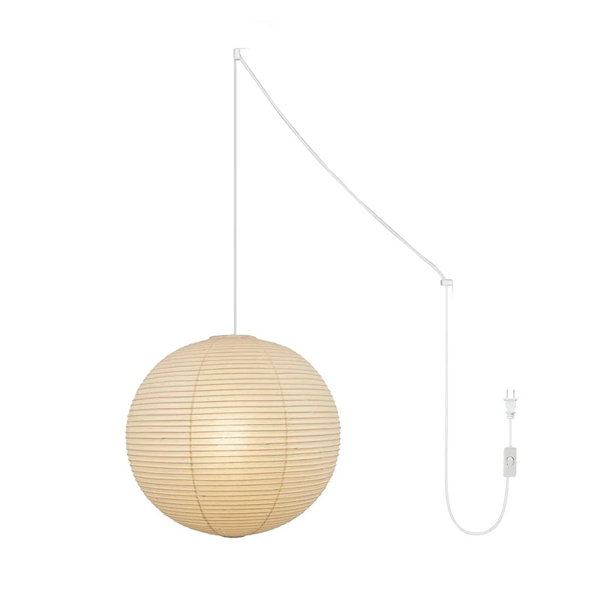 Nuvlight Akari A Round Swag Light - Vakkerlight