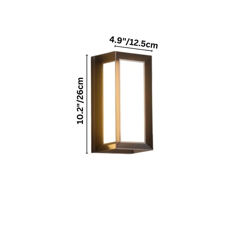 nuvlight Aster Modern Outdoor Wall Sconce