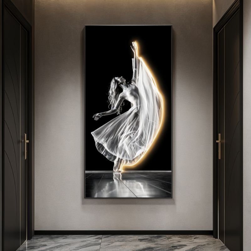 nuvlight Ballet Modern Fluid LED Chandelier