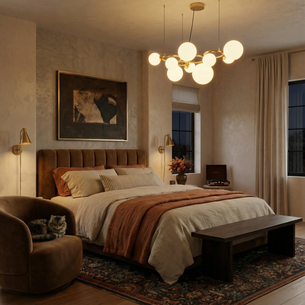 nuvlight Lucienne Modern Luxury Crystal Chandelier