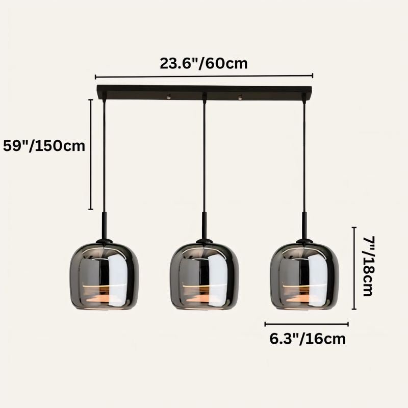 nuvlight Mauros Minimalist High-CRI Task Chandelier