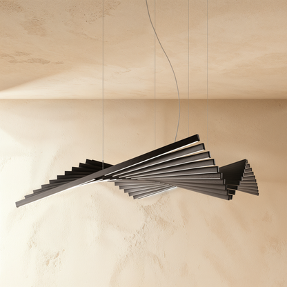 nuvlight Waves Modern Fluid LED Chandelier