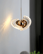 Zyra Modern Minimalist Pendant Light - Glass Hanging Lamp for Kitchen Island & Dining Room