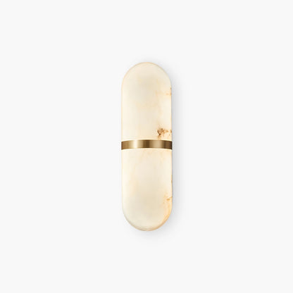 Nuvlight-All copper natural marble wall lamp