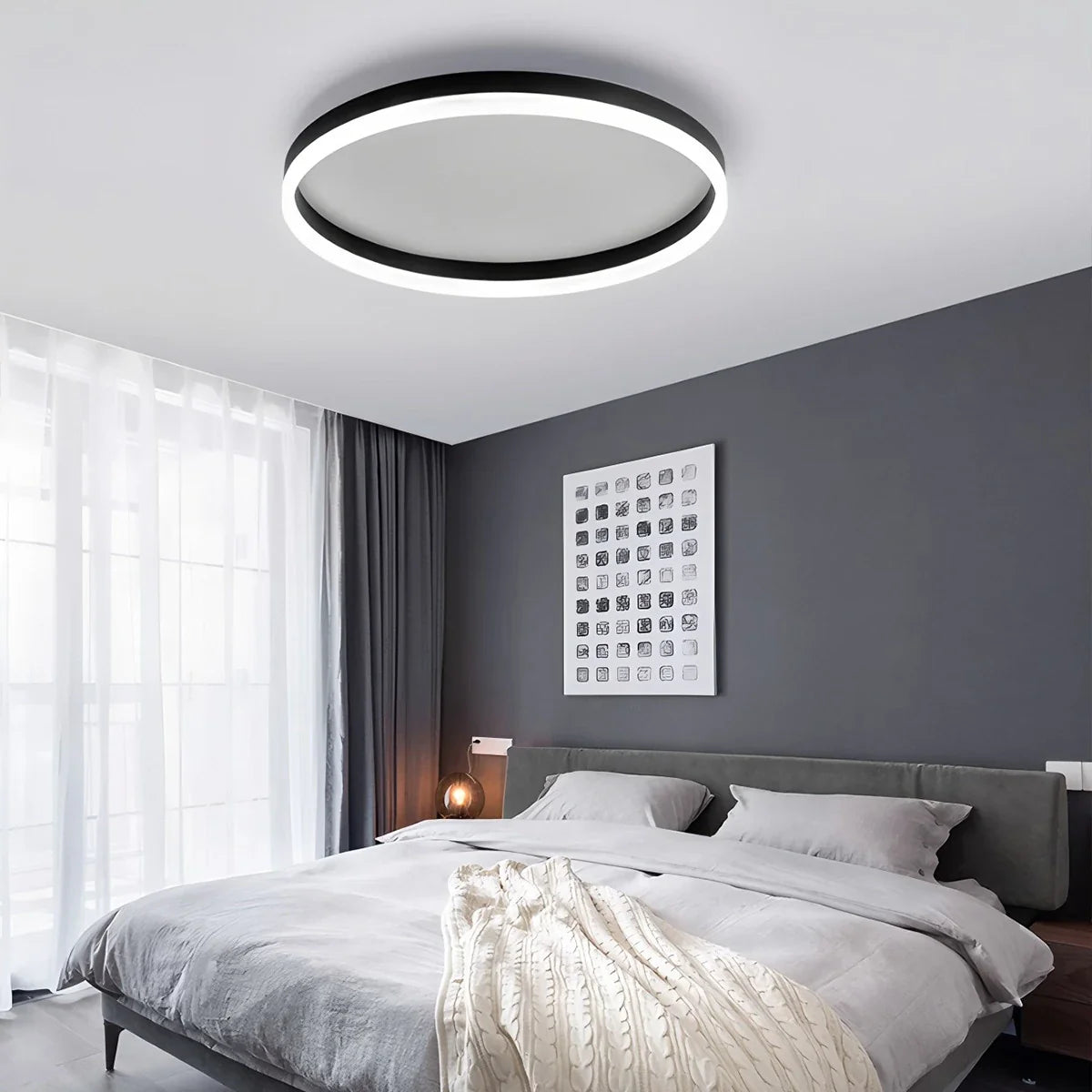 circular ceiling light for bedroom