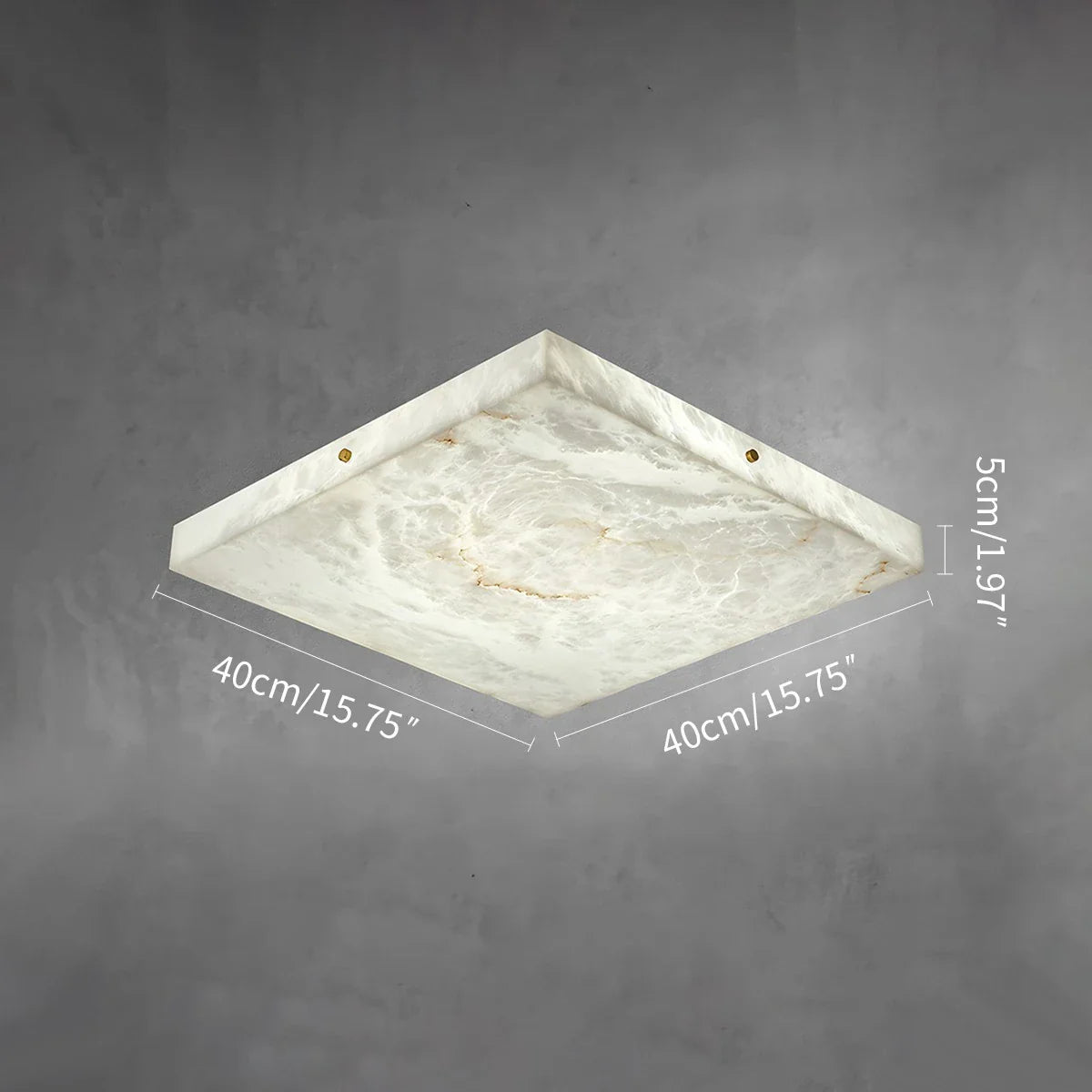 Alabaster Flush Mount Ceiling Light for Bedroom