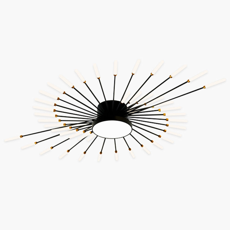 Nuvlight Fireworks Swirl Ceiling Light for Living Room