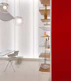 Levita Modern Orb Pendant - Minimalist Floating Glass Globe Light for Living Room & Foyer