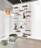 Levita Modern Orb Pendant - Minimalist Floating Glass Globe Light for Living Room & Foyer