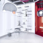Levita Modern Orb Pendant - Minimalist Floating Glass Globe Light for Living Room & Foyer