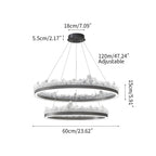 Modern Iceberg Chandelier - Luxury Hand-Poured Textured Glass Pendant for Dining & Living Room