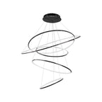 Grand Tiered Ring Chandelier - Modern Luxury Multi-Tier Lighting for Foyer & High Ceiling