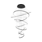 Grand Tiered Ring Chandelier - Modern Luxury Multi-Tier Lighting for Foyer & High Ceiling