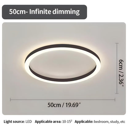 LED Flush Mount Ceiling Light for Bedroom