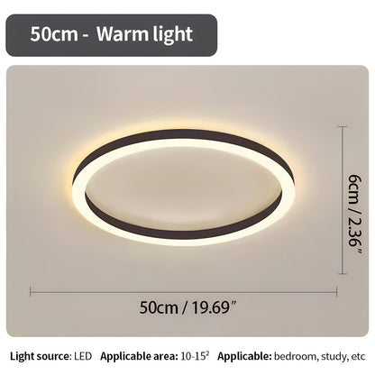 LED Flush Mount Ceiling Light for Bedroom
