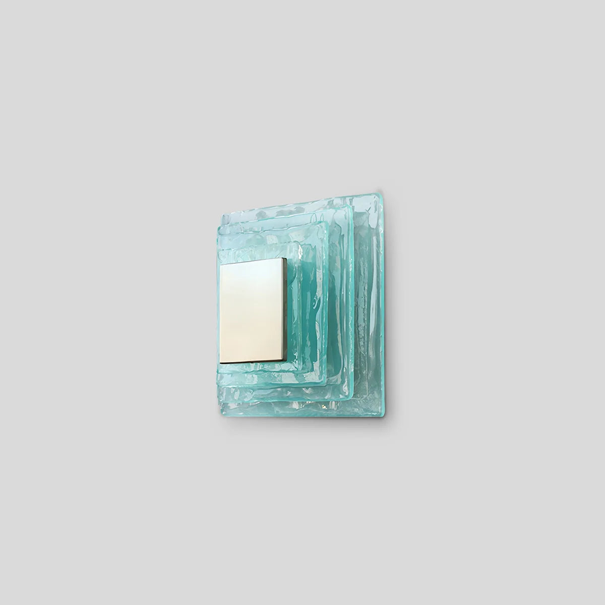Murano Water Ripple Wall Sconce - Hand-Blown Italian Glass Art Lamp for Luxury Interiors