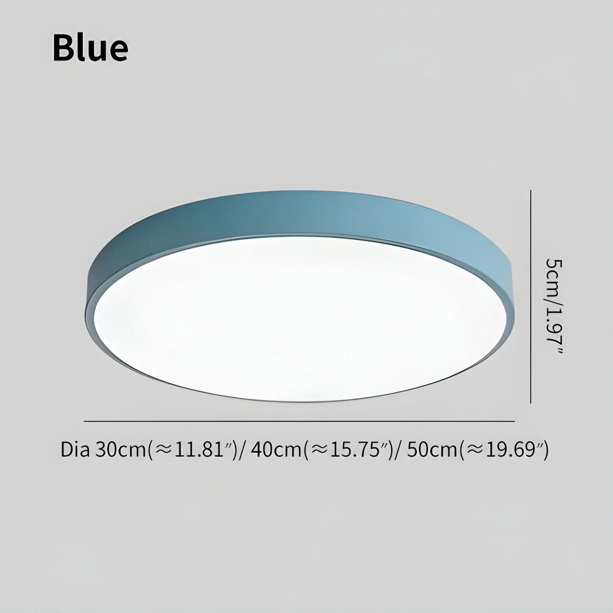 Modern Macaron Ceiling Light - Minimalist Circular LED Flush Mount for Nursery & Playroom