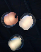 Cello Hand-Blown Glass Pendant Light - Elegant Pear-Shaped Hanging Lamp for Kitchen & Dining Room