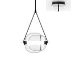 Cello Hand-Blown Glass Pendant Light - Elegant Pear-Shaped Hanging Lamp for Kitchen & Dining Room