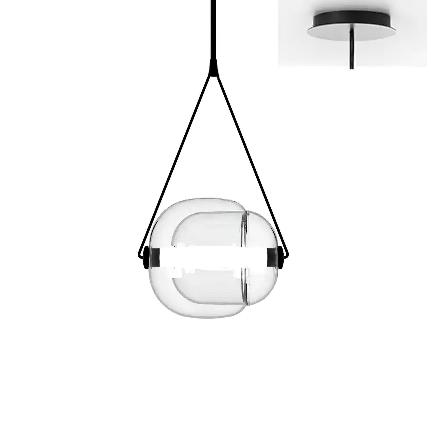 Cello Glass Pendant Light for Kitchen and Dining Room