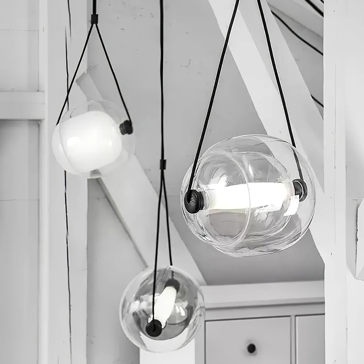 Cello Glass Pendant Light for Kitchen and Dining Room