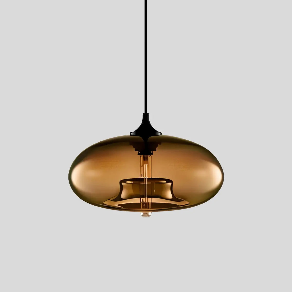  Colorful Glass Pendant Light for Dining Area Coffee D28cm / 11.02″