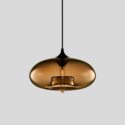  Colorful Glass Pendant Light for Dining Area Coffee D28cm / 11.02″