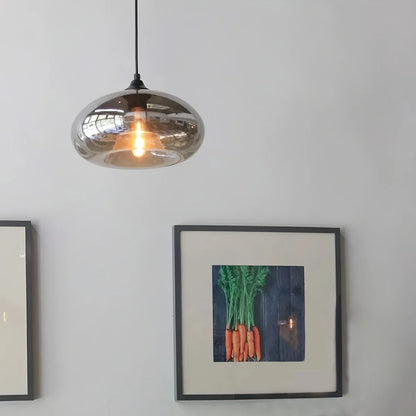 Nuvlight Hand-Blown Color Glass Pendant Light