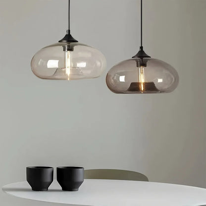 Nuvlight Hand-Blown Color Glass Pendant Light