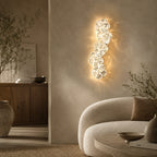 Crystal Flower Wall Lamp
