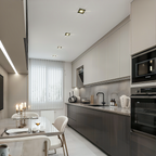 nuvlight Cubis Architectural Aluminium Recessed Geometric Spotlight