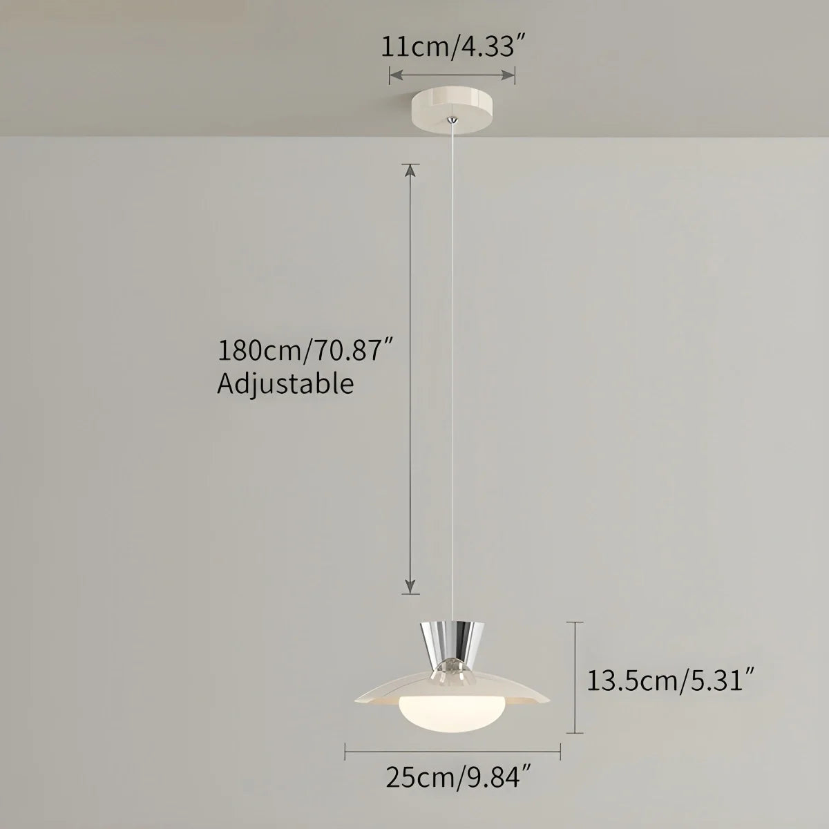 Nuvlight Farmhouse LED Pendant Light