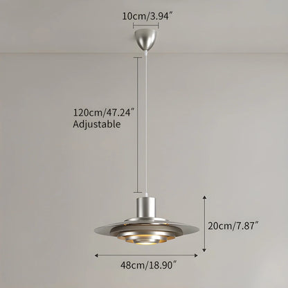 Nuvlight UFO Cream Pendant Light