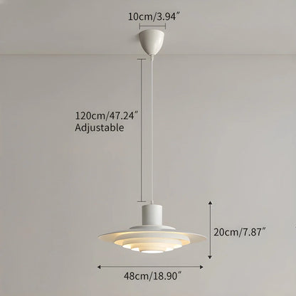 Nuvlight UFO Cream Pendant Light