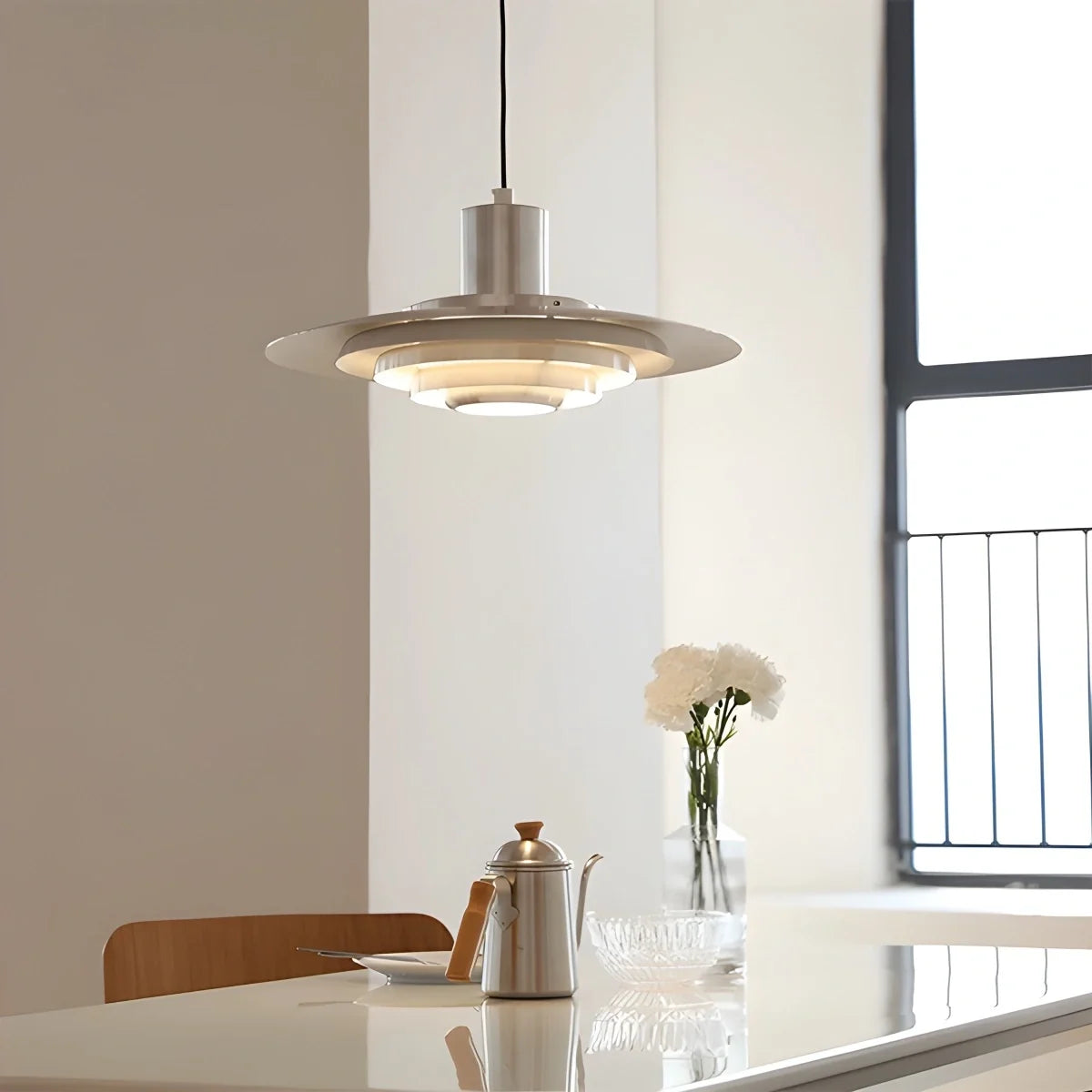 Nuvlight UFO Cream Pendant Light