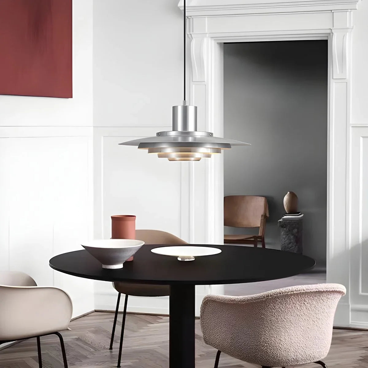 Nuvlight UFO Cream Pendant Light