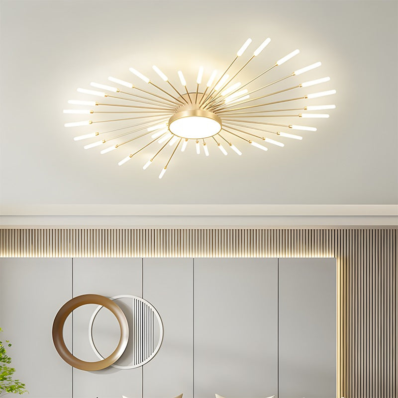 Swirl Flush Mount Ceiling Light for Living Room