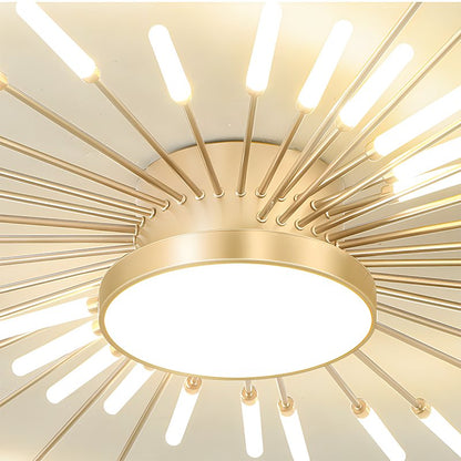 Swirl Flush Mount Ceiling Light for Living Room