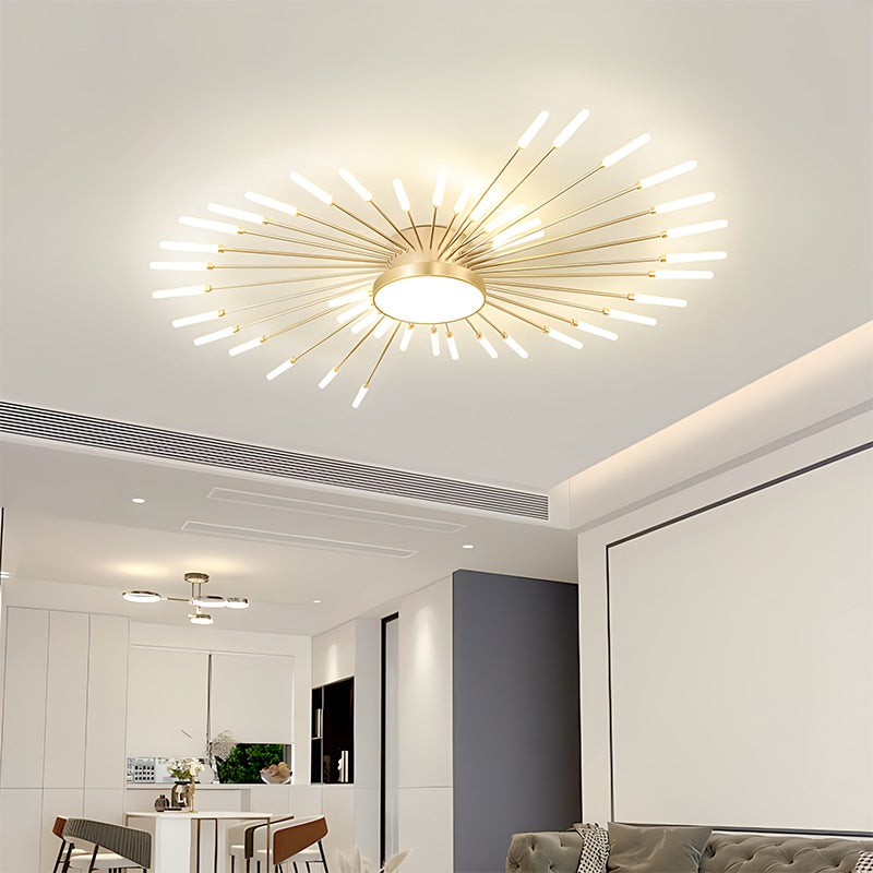 Swirl Flush Mount Ceiling Light for Living Room