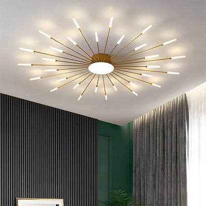 Swirl Flush Mount Ceiling Light for Living Room