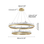Modern Iceberg Chandelier - Luxury Hand-Poured Textured Glass Pendant for Dining & Living Room