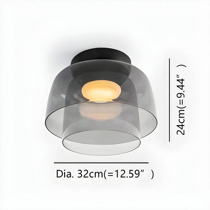 Nuvlight Colored Glass Ceiling Light