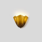Vintage Flower Sconce - Tiffany Style Floral Colored Glass Wall Lamp for Bedside & Vanity