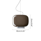 Modern Tinted Glass Lantern - Artistic Colored Pendant Light for Kitchen Island & Bar