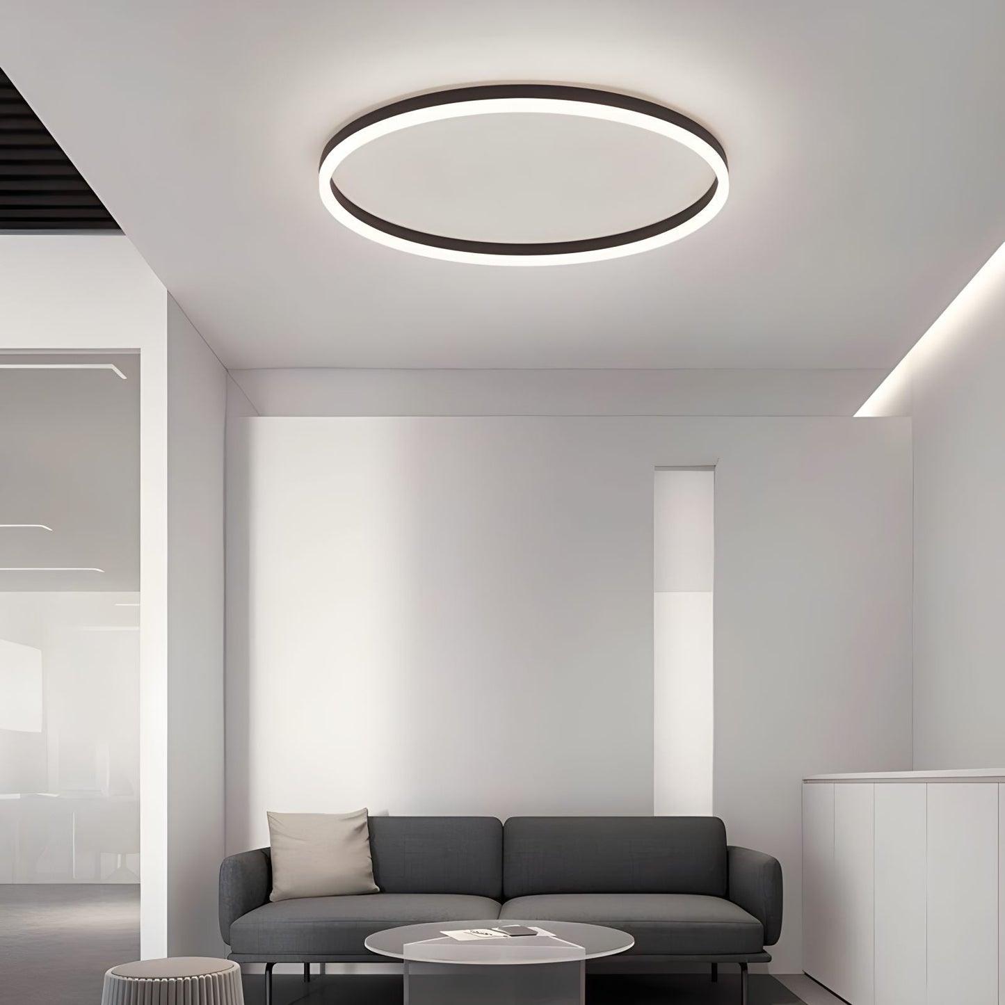 modern circular ceiling light