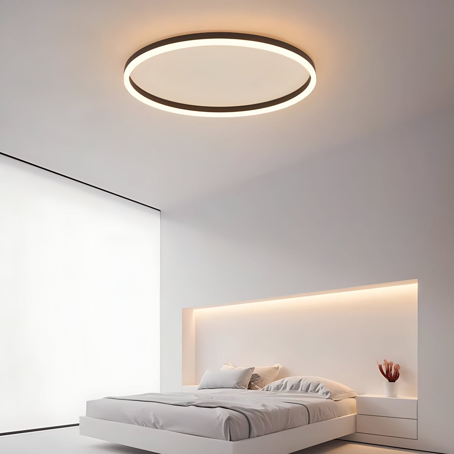 LED Flush Mount Ceiling Light for Bedroom
