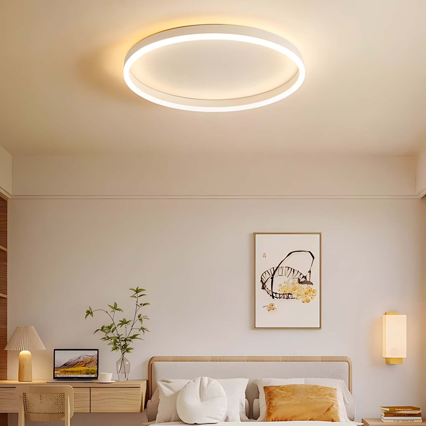 LED Flush Mount Ceiling Light for Bedroom