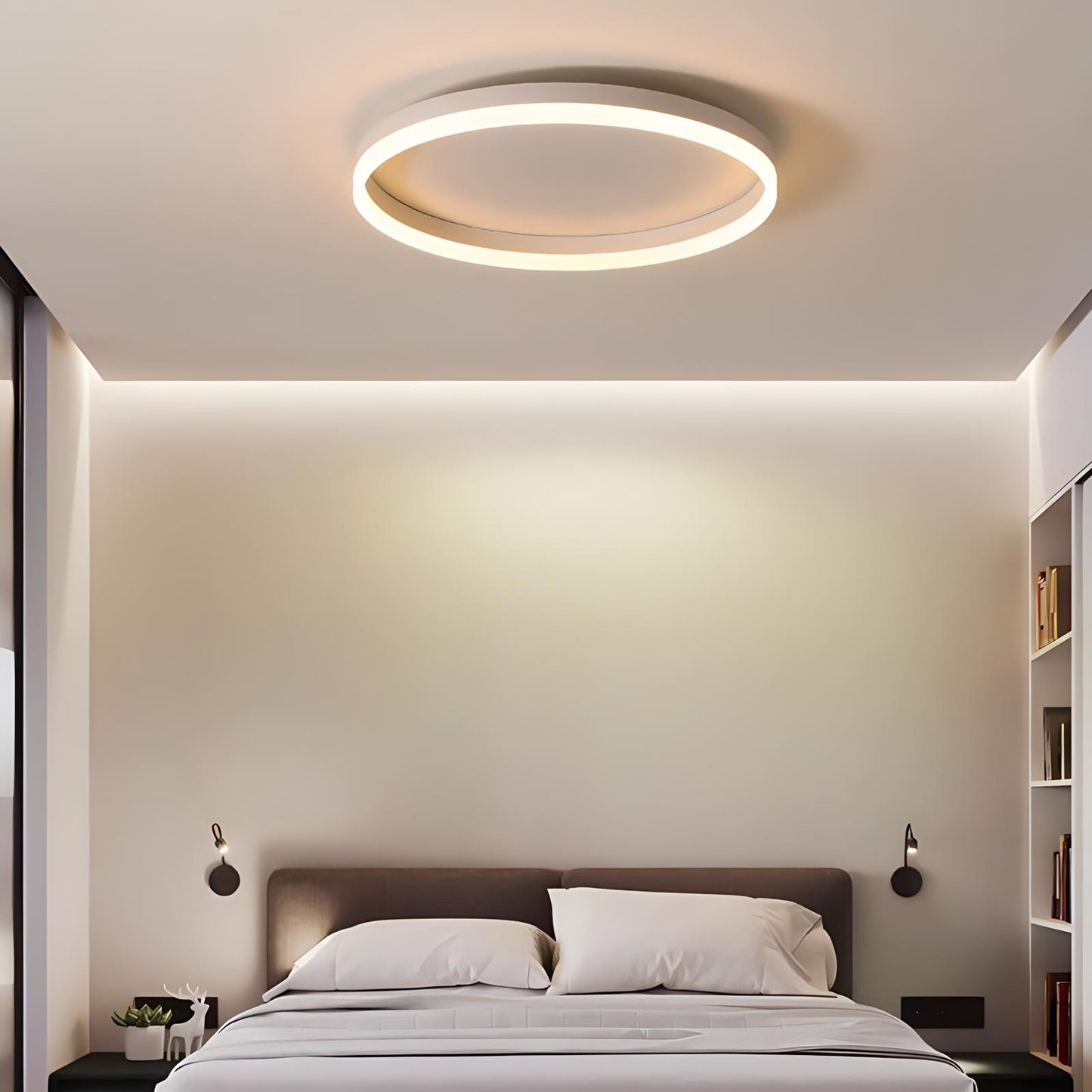 LED Flush Mount Ceiling Light for Bedroom