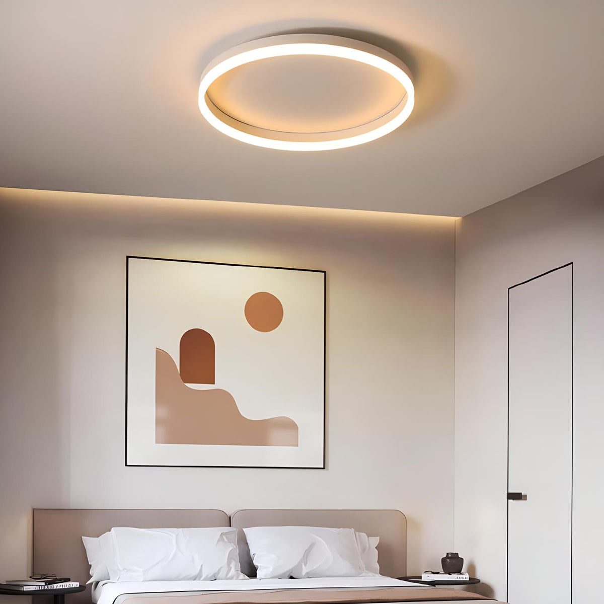 LED Flush Mount Ceiling Light for Bedroom